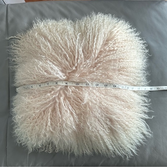 Real fur cushion - Picture 3 of 3